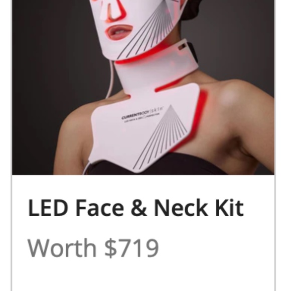 CurrentBODY | Skin L E D Light Therapy Face + Neck Duo Masks - Picture 16 of 16
